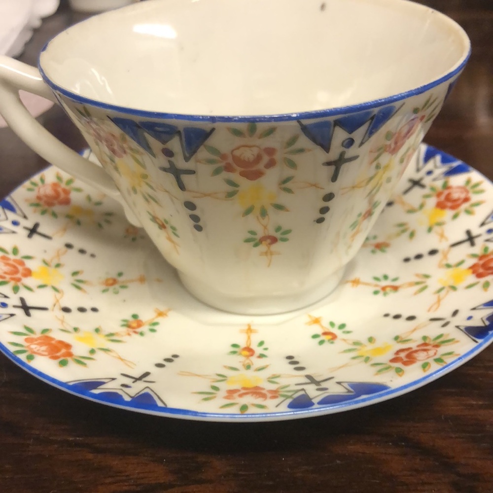 Antique cup and saucer